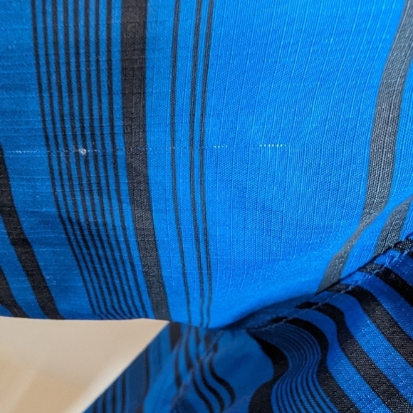 Burton Dover Jacket Cobalt Blue Fortress Stripe Youth L - Picture 12 of 12